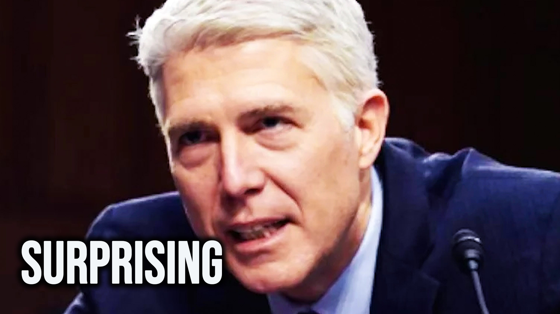 Conservative Supreme Court Justice Neil Gorsuch Makes Surprising Move