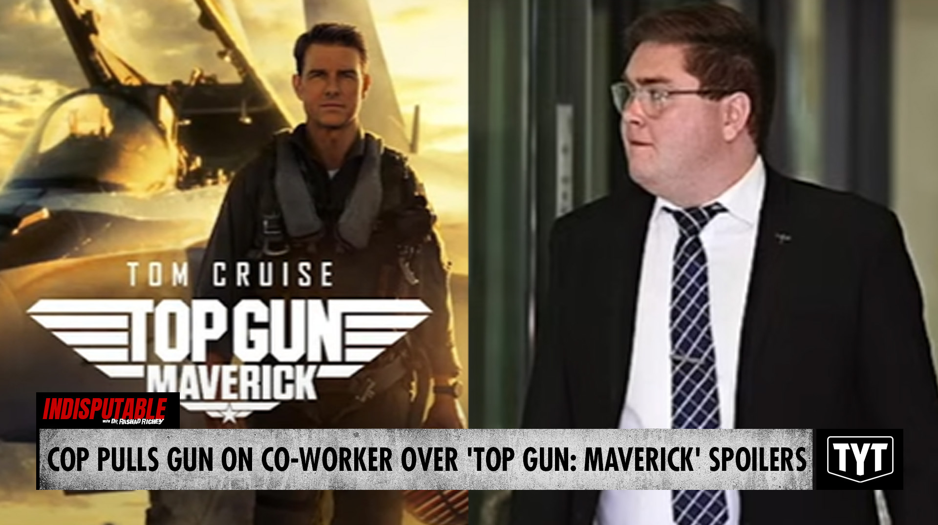 Cop Pulls Gun On CoWorker Over 'Top Gun Maverick' Spoilers