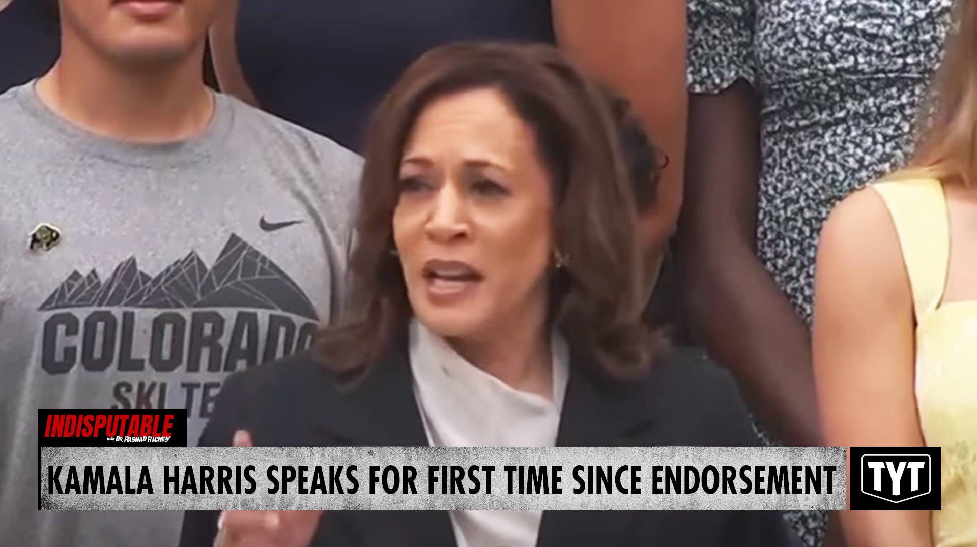 WATCH: Kamala Harris Speaks Out After Biden's Endorsement, Support ...