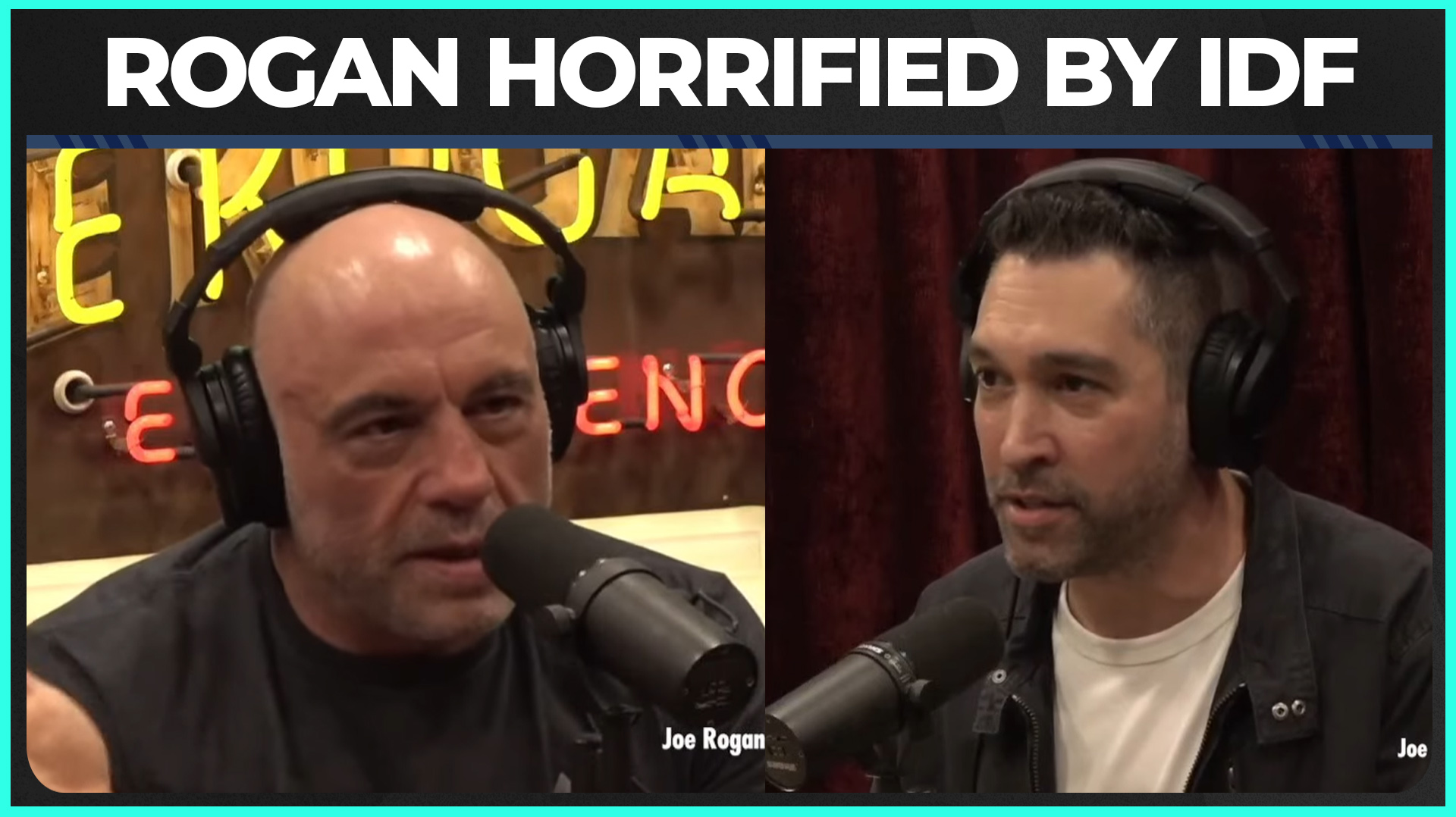 Joe Rogan and Dave Smith discussed the horrific conditions in Gaza ...