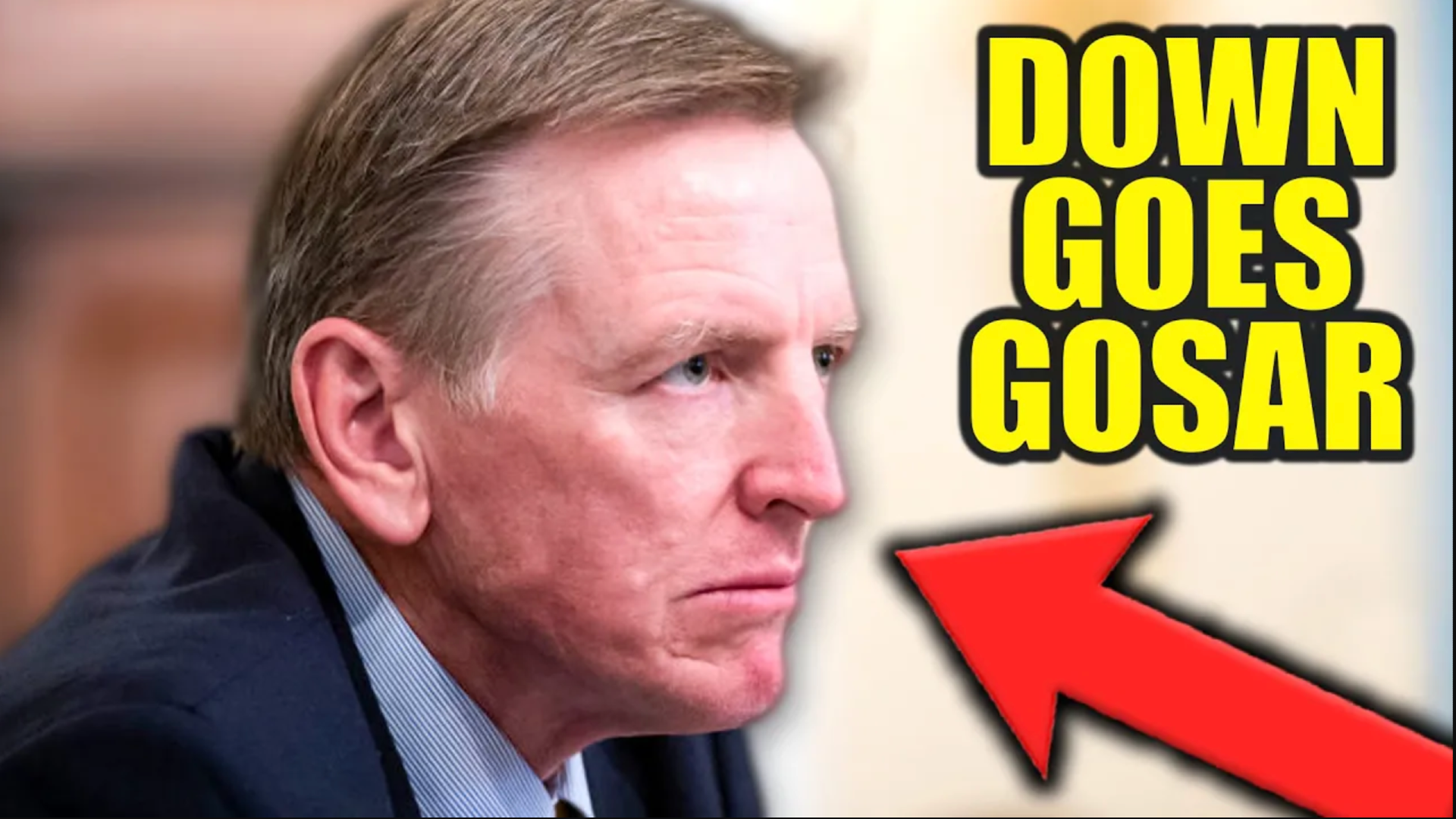 Arizona MAGA congressman Paul Gosar used his time during a recent ...