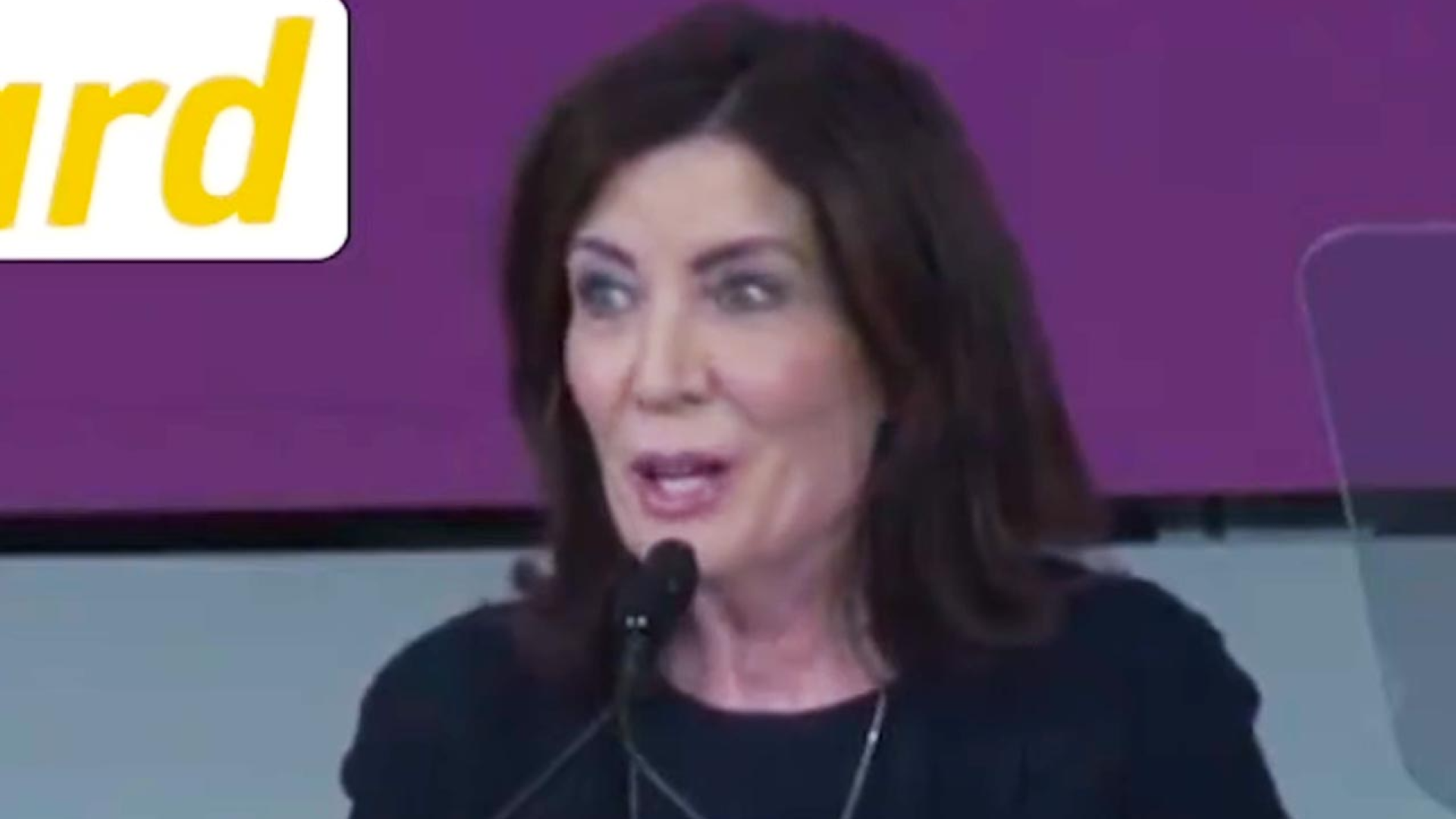 New York Governor Kathy Hochul made a disturbing statement about