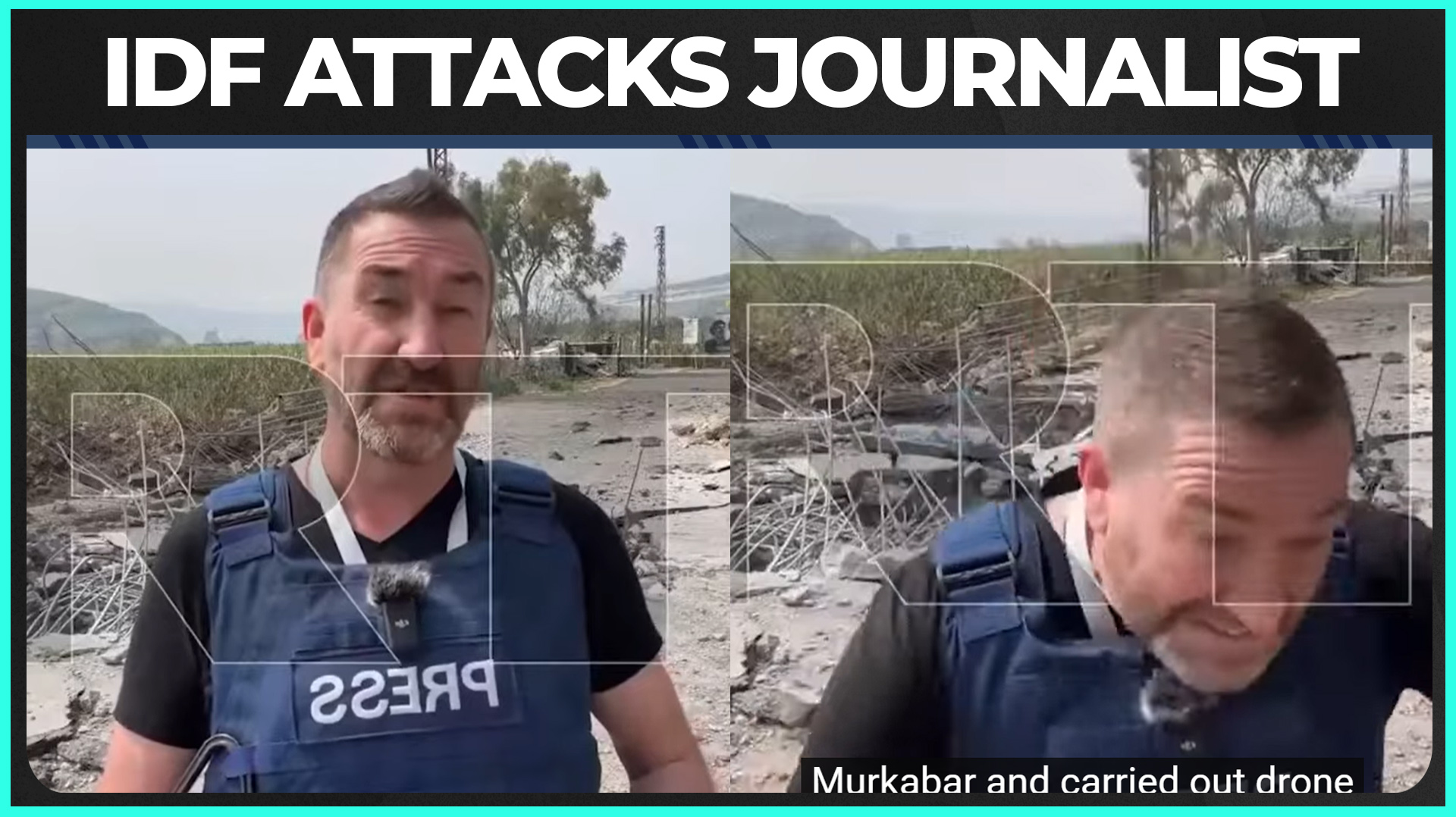 Russia Today (RT) correspondents Steve Sweeney and Ali Reda Sbaity were ...