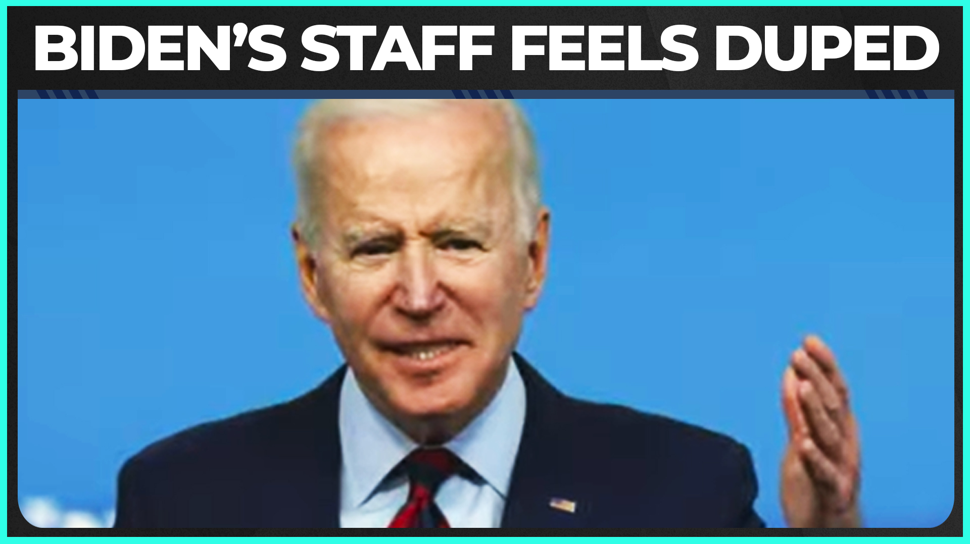 Members of the media and members of Biden's own staff are flummoxed by ...