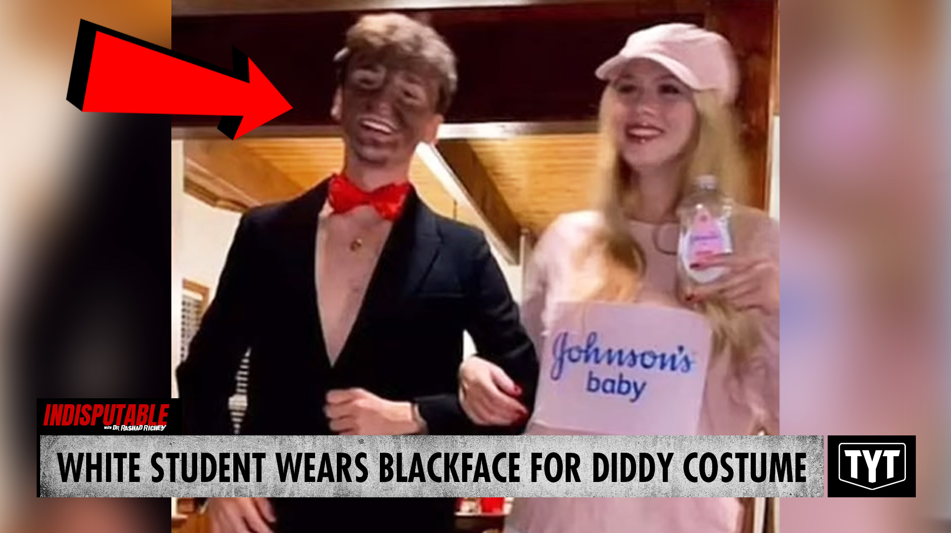 White Student Sparks Outrage With Blackface Diddy Costume - TYT.com