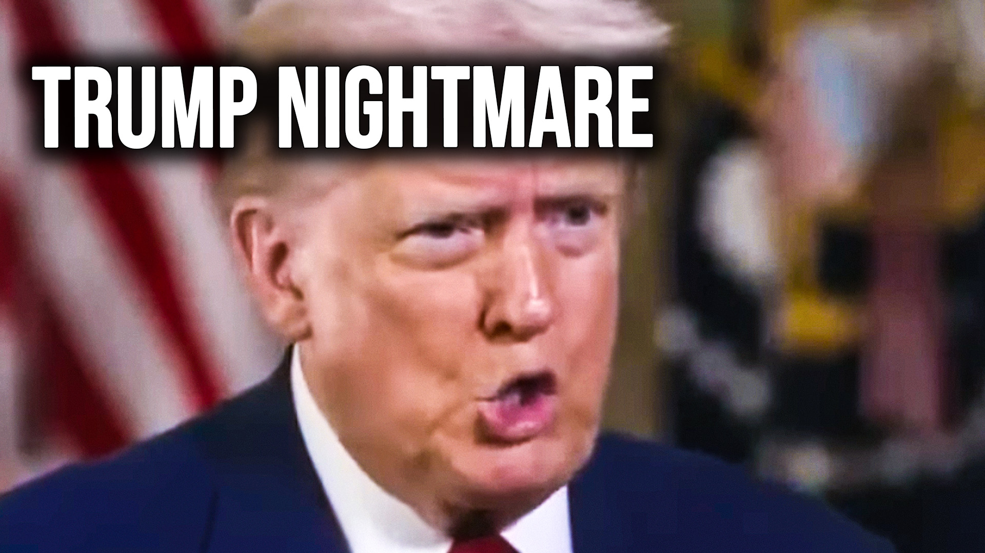 Donald Trump gets visibly upset on stage while slightly acknowledging ...