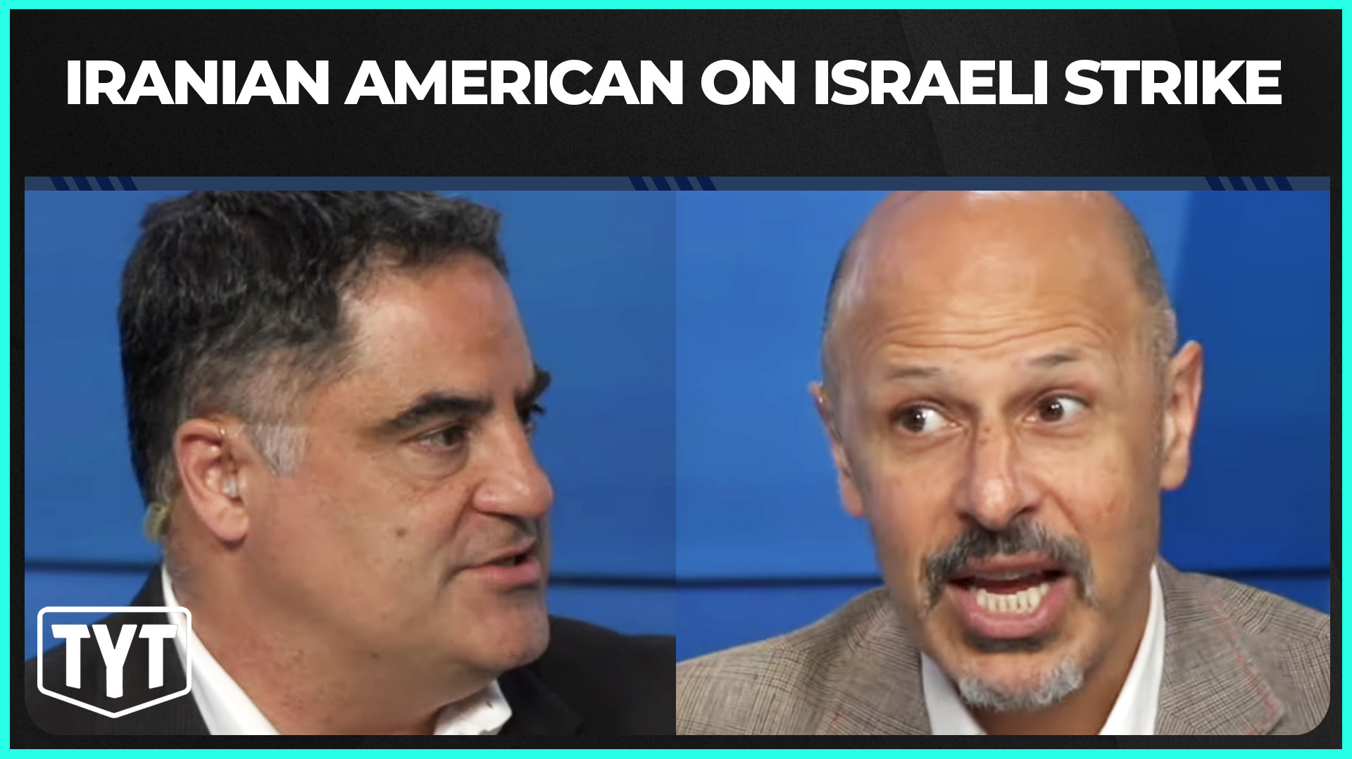 Iranian American Maz Jobrani shares his take on Iran with co-hosts Cenk ...