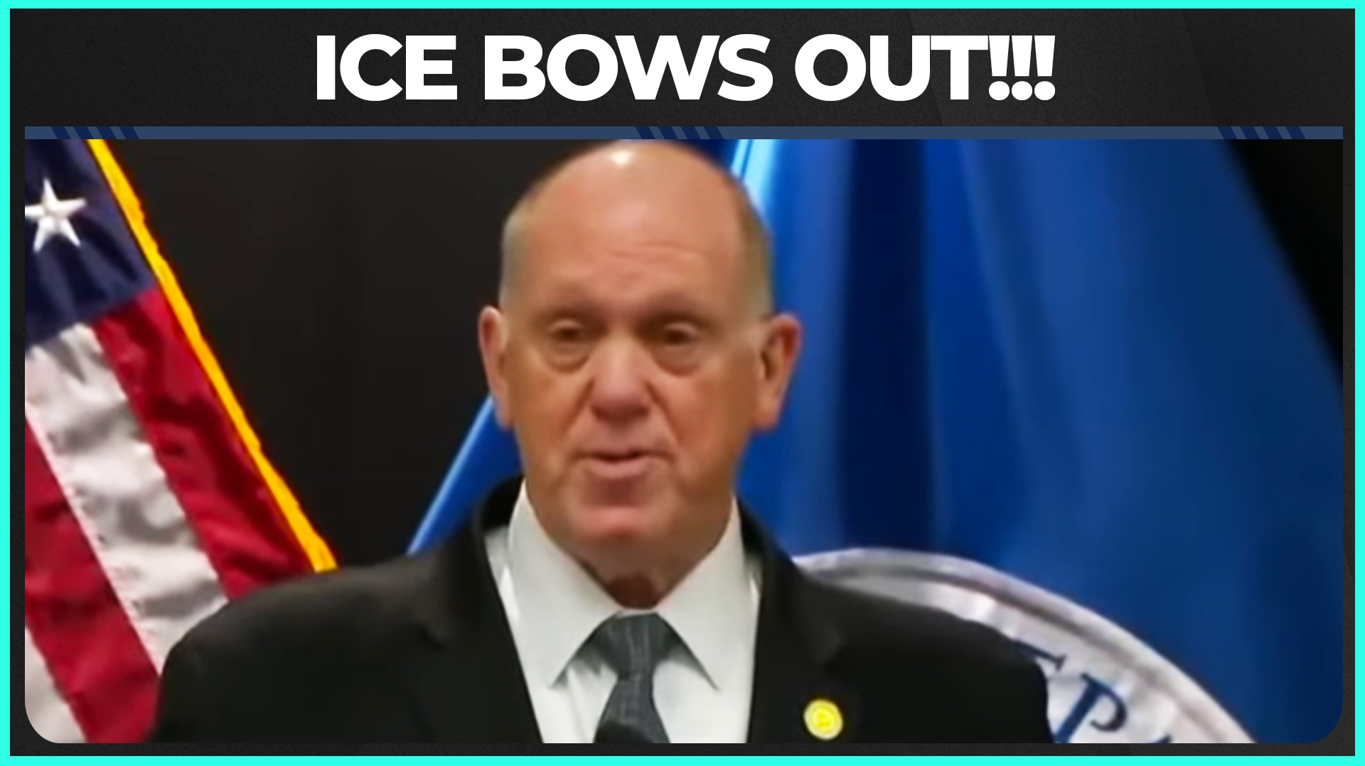 Border Czar Tom Homan declared an end to Operation Metro Surge in ...