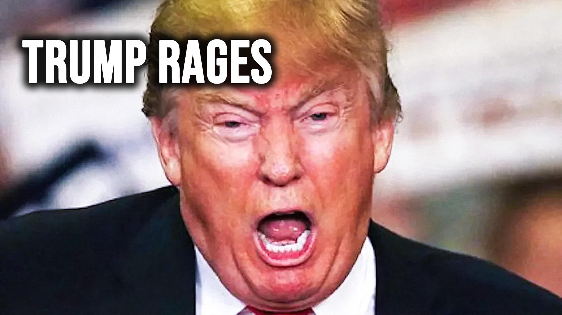 Donald Trump utterly collapses in a desperate flurry of rage posts