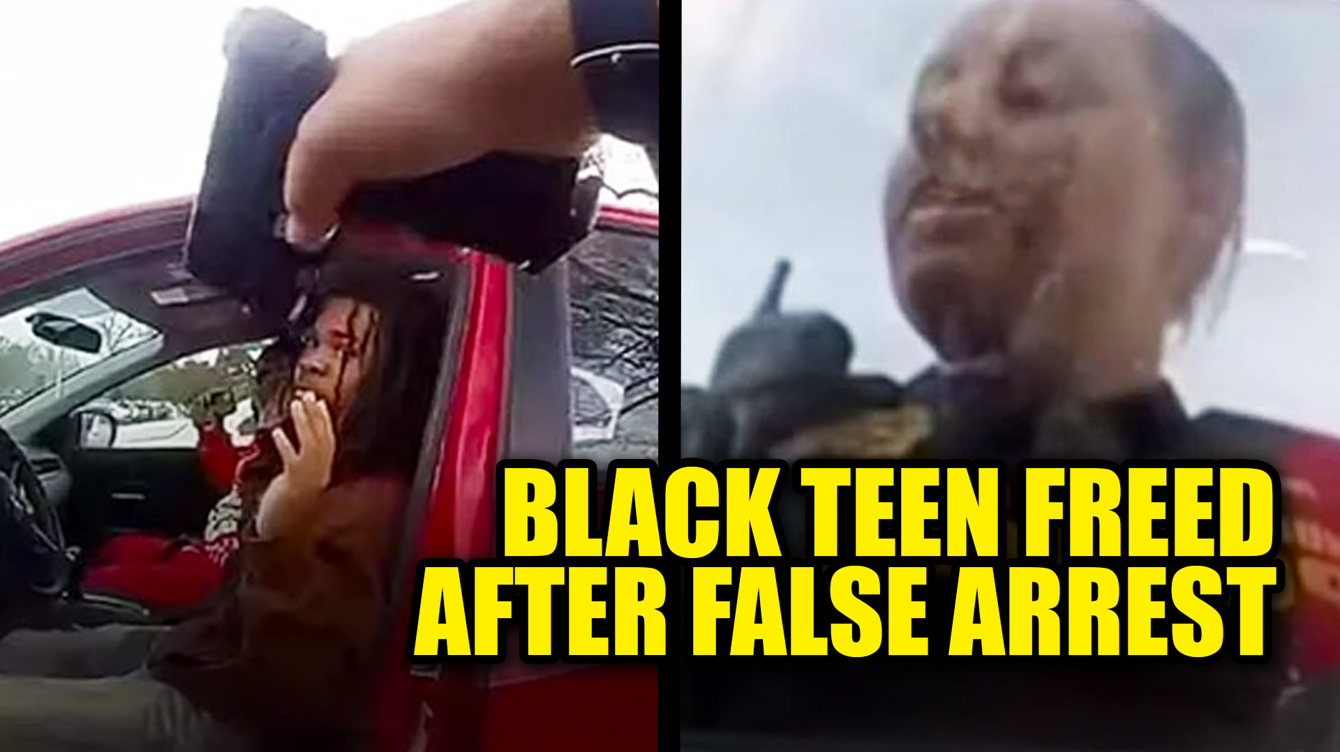 Black Teen Falsely Arrested for Attempted Murder Freed After Bodycam ...