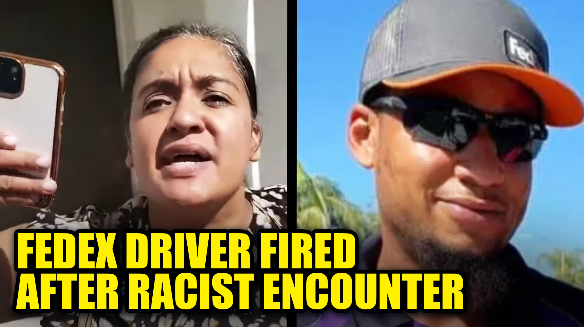 WATCH: FedEx Driver FIRED After Encountering Wild Karen Who Called Him ...